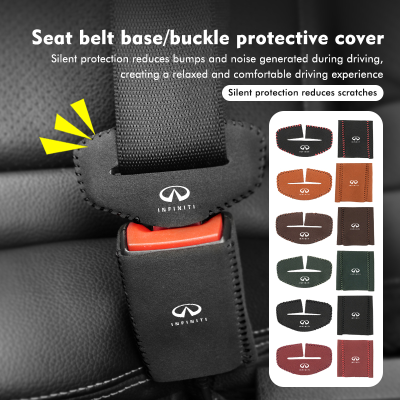 Surge Protector Rack - 2Pcs Car Seat Belt Buckle Protector