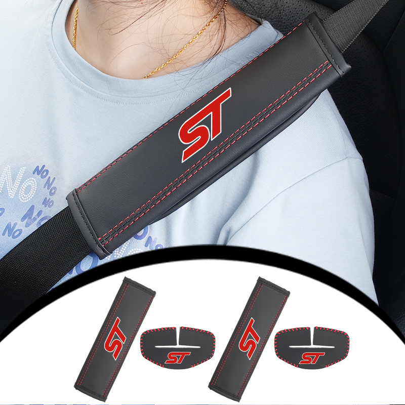 Surge Protector Rack - Car Seatbelt Shoulder Pad Leather Seat