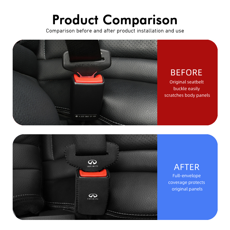 2Pcs Car Seat Belt Buckle Prot – Surge Protector Rack recenzja i cena