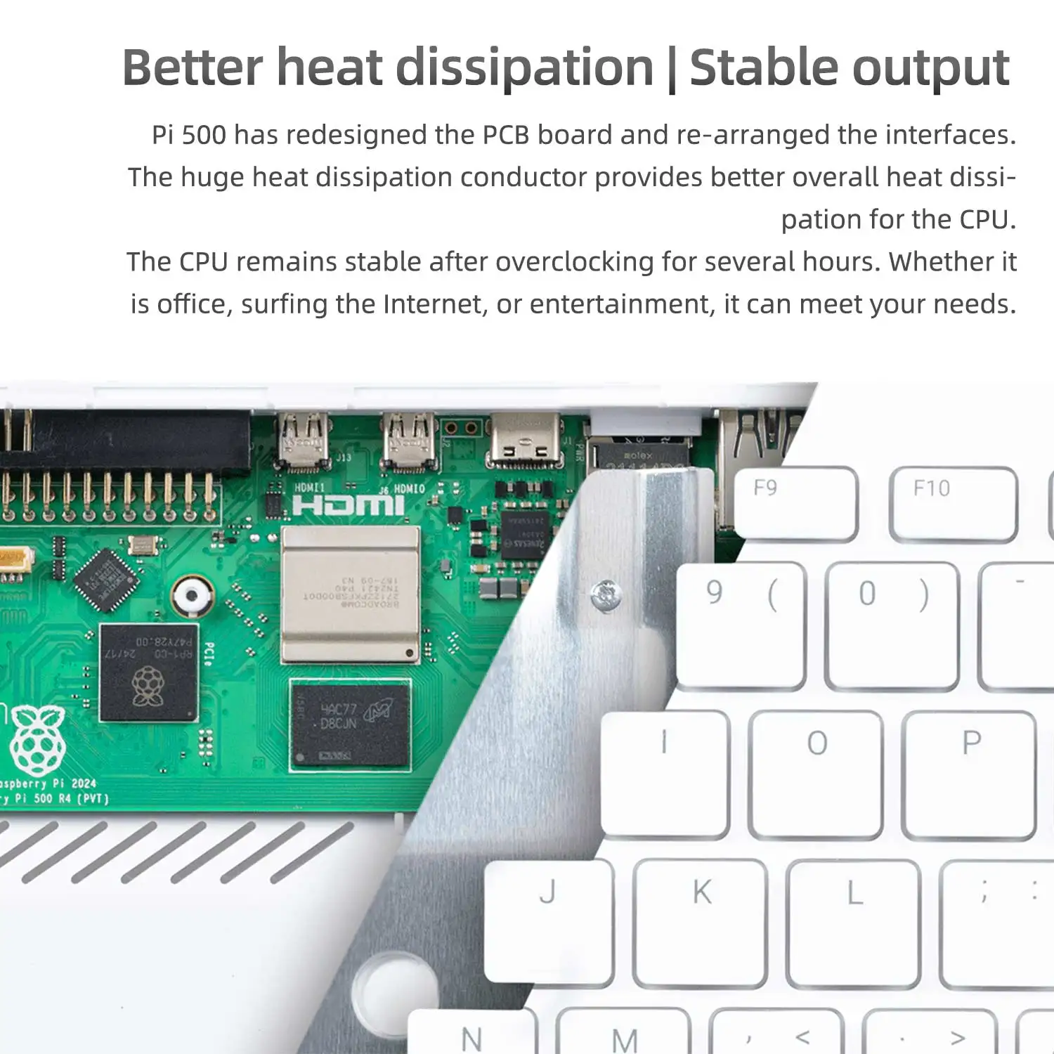 Raspberry Pi 500 Kit Official  – Raspberry Pi Keyboard recenzja i cena