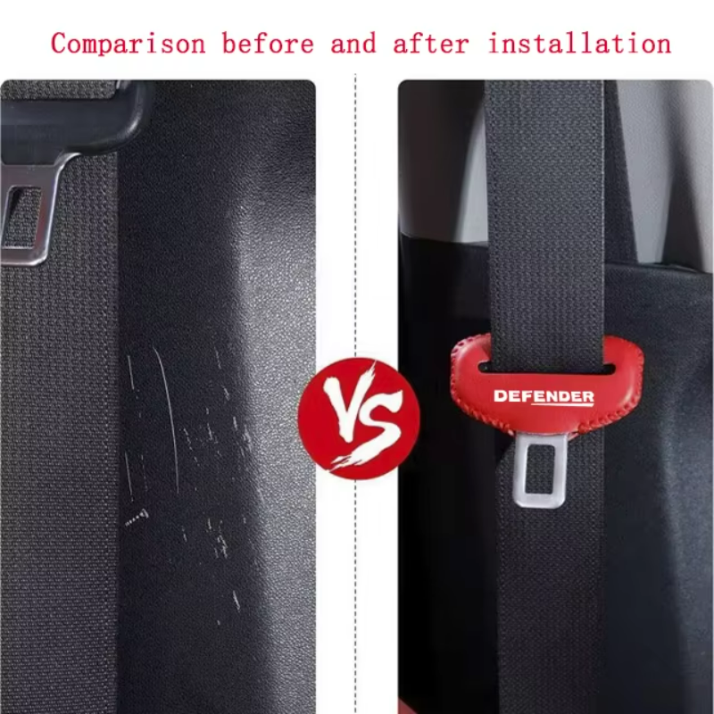 2pcs PU Leather Car Seat Belt  – Surge Protector Rack recenzja i cena
