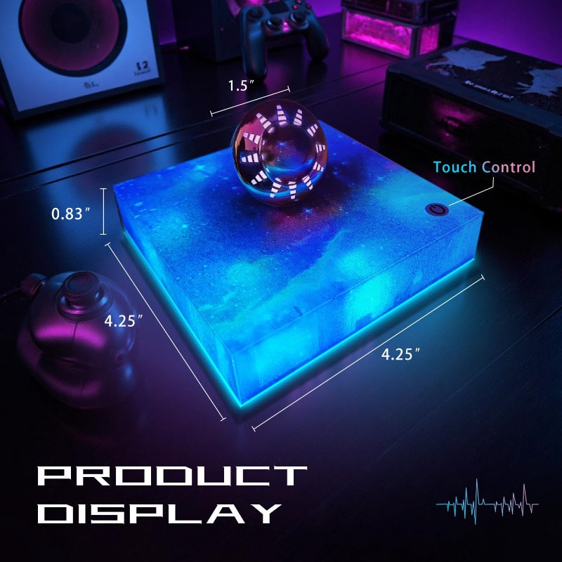 Levitating UFO Lamp Floating 3 – Cool Office Tech Gadgets recenzja i cena