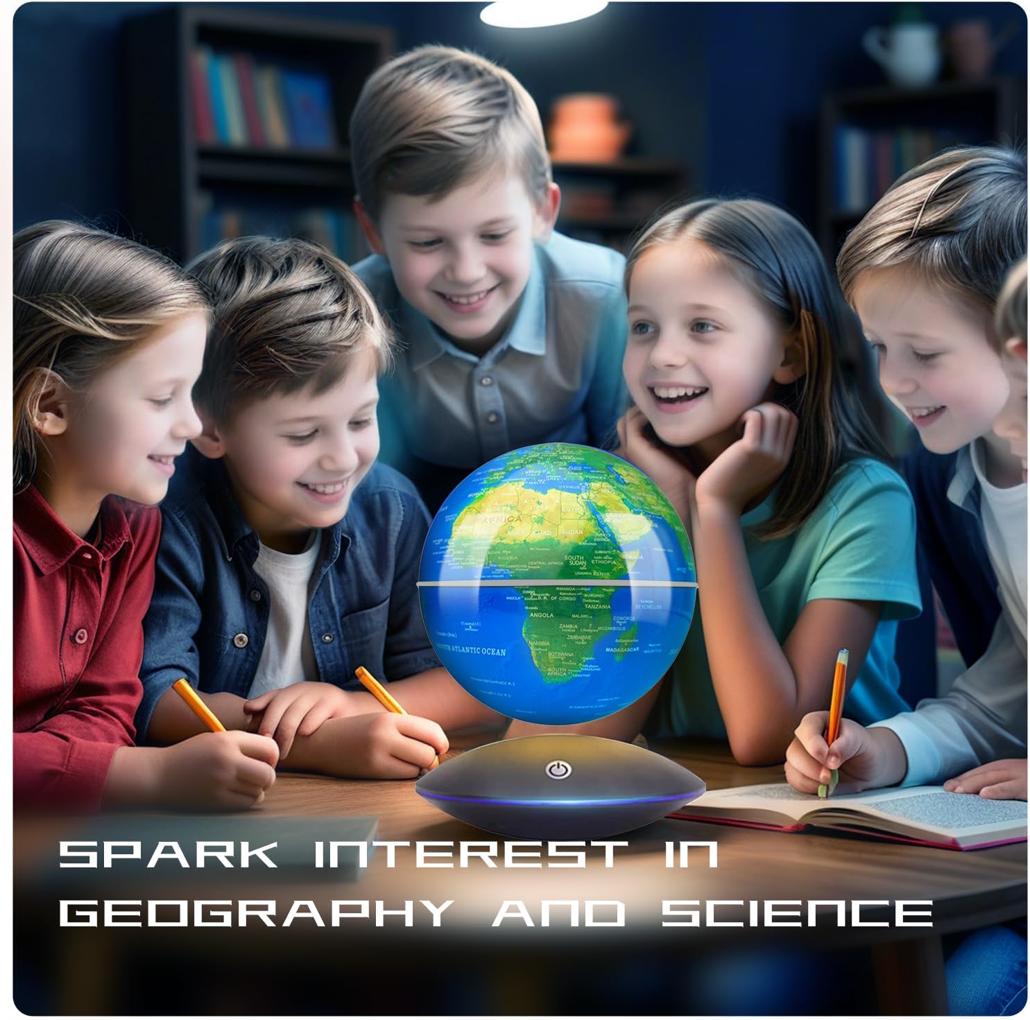 Magnetic Levitating Globe with – Cool Office Tech Gadgets recenzja i cena