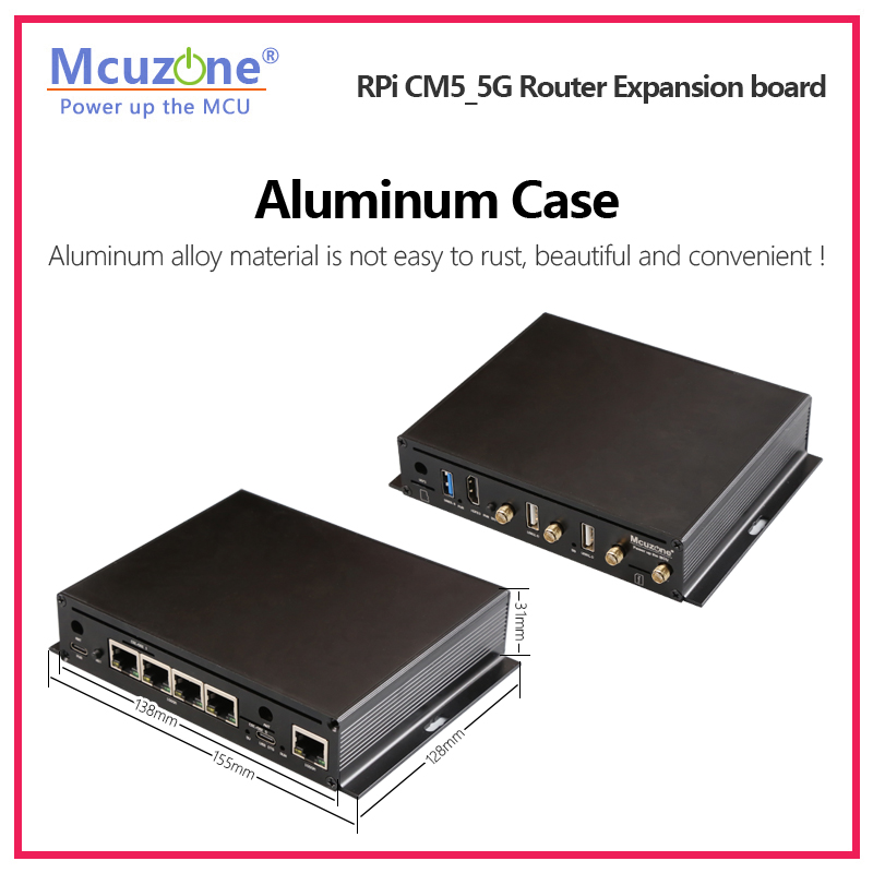 Raspberry Pi CM5_5G Router Exp – Raspberry Pi Keyboard recenzja i cena