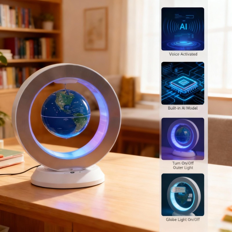 Levitating Globe Bluetooth Spe – Cool Office Tech Gadgets recenzja i cena
