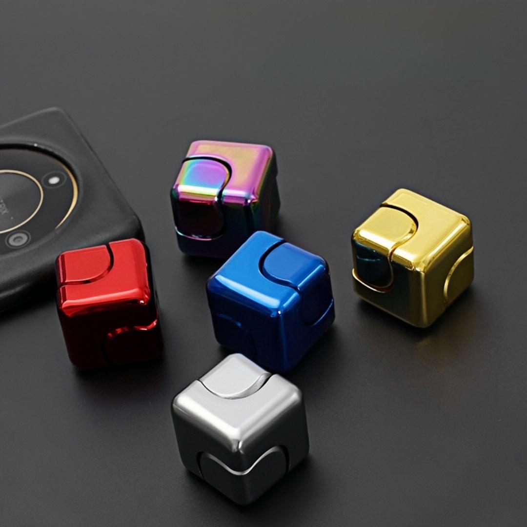 Metal Fidget Spinner Cube Toy  – Cool Office Tech Gadgets recenzja i cena