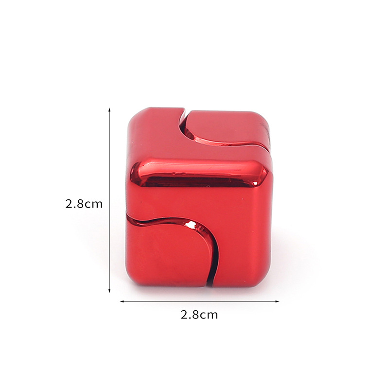 Metal Fidget Spinner Cube Toy  – Cool Office Tech Gadgets recenzja i cena