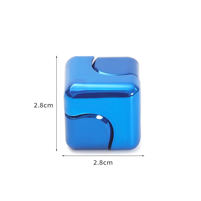 Metal Fidget Spinner Cube Toy  – Cool Office Tech Gadgets recenzja i cena
