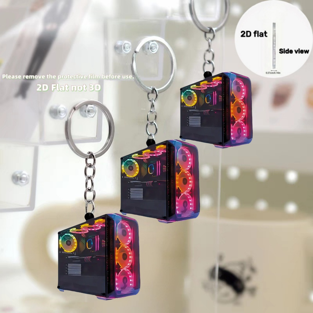 RGB Computer Host Keychain,2D  – Office Tech Bag recenzja i cena