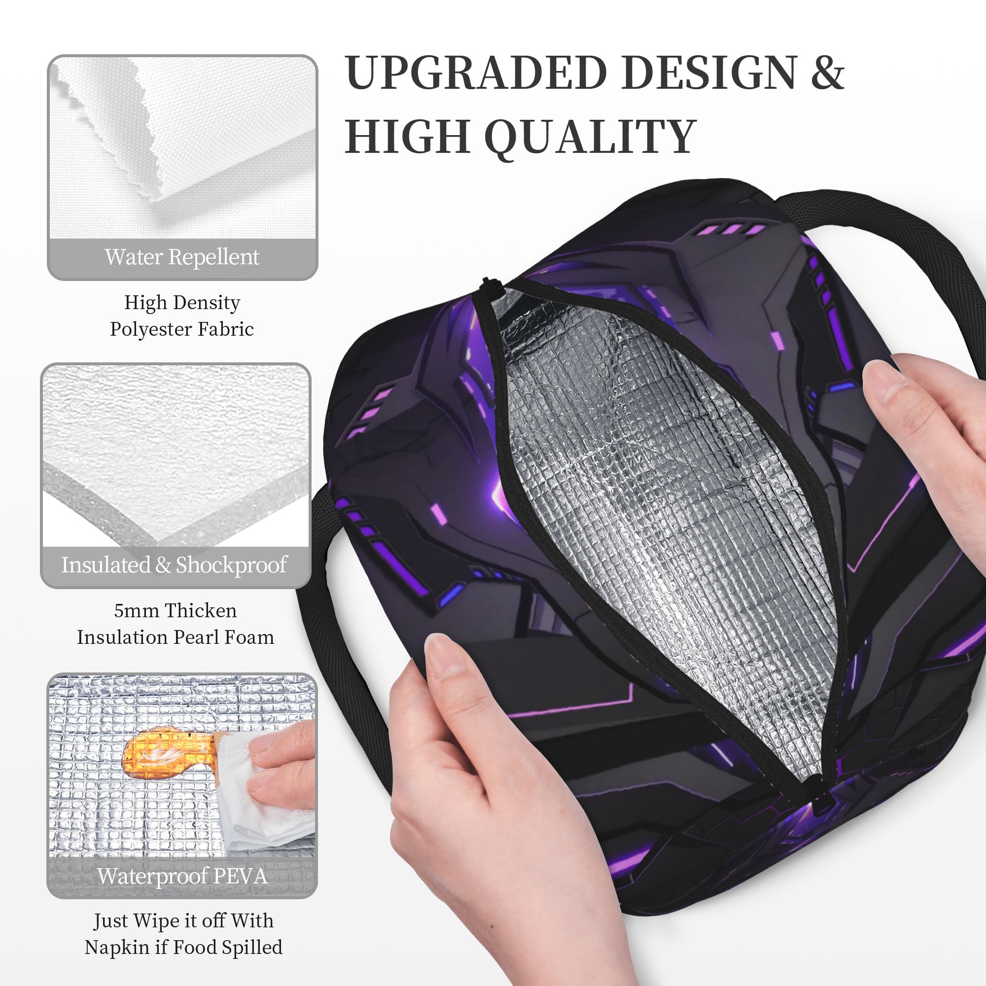 Mechanical Robots Futuristic M – Office Tech Bag recenzja i cena