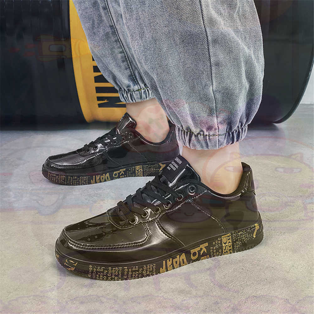 Round Foot Size 45 Sneakers Wh – Tech Office Wear Men recenzja i cena