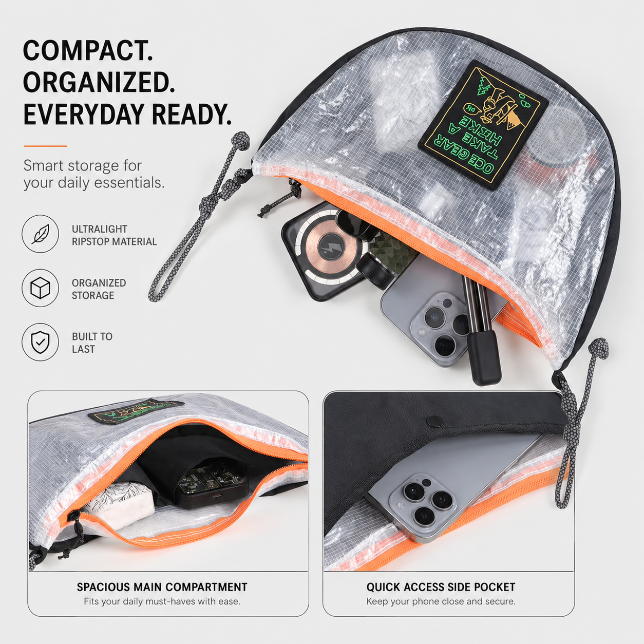 ECOpak Tech Mesh Sling Bag Ult – Office Tech Bag recenzja i cena
