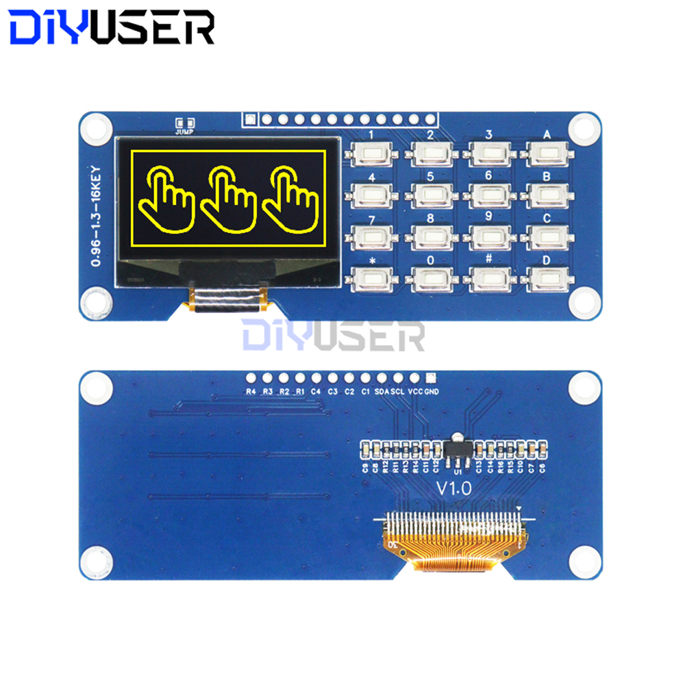1.3 Inch OLED Display with 4x4 – Raspberry Pi Keyboard recenzja i cena